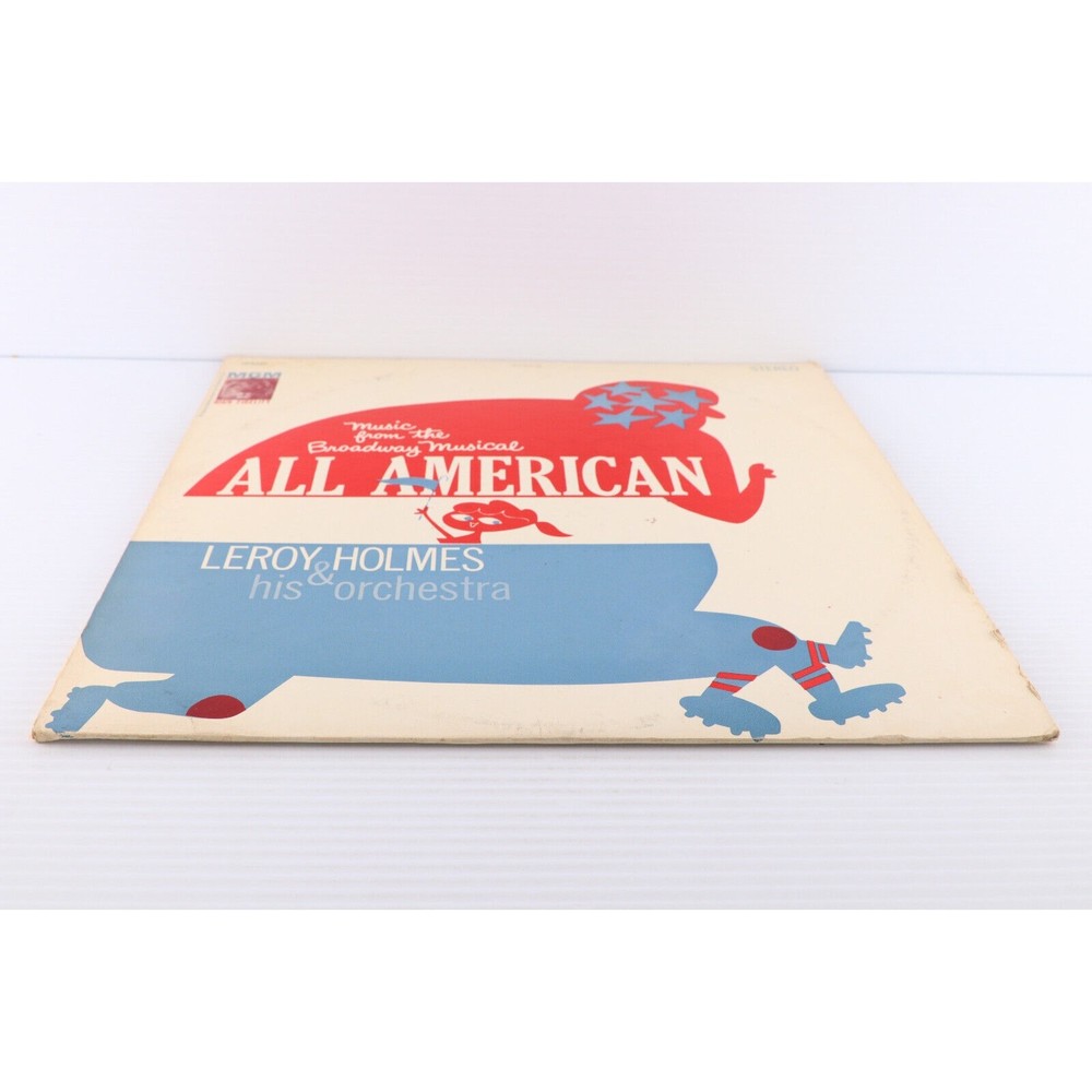 LeRoy Holmes Orchestra All American Vinyl LP Record Broadway 1962 MGM SE 4034 - Picture 5 of 15